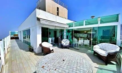 Cobertura à venda, 230 m² por R$ 2.300.000,00 - Pitangueiras – P – Morro do Maluf - Guarujá/SP