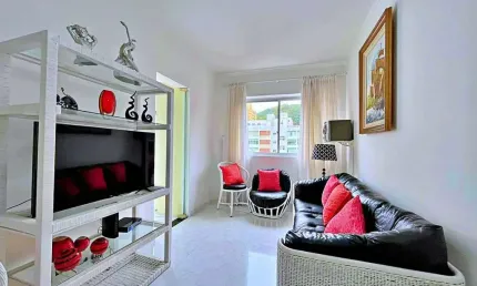 Apartamento à venda, 87 m² por R$ 750.000,00 - Praia das Pitangueiras - Guarujá/SP
