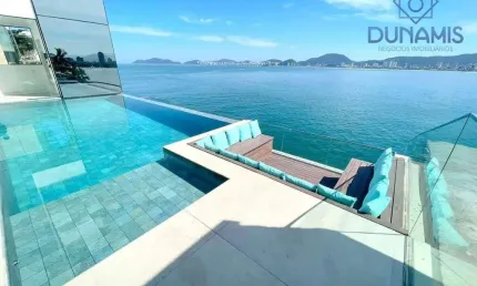Casa Alto padrão totalmente reformada e decorada com 6 dormitórios à venda, 1000 m² por R$ 17.000.000 - Condomínio Península - Guarujá/SP