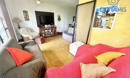 Apartamento à venda, 121 m² por r$ 660.000,00 - praia das pitangueiras - guarujá/sp