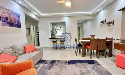 Apartamento à venda, 80 m² por R$ 530.000,00 - Barra Funda - Guarujá/SP