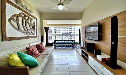 Apartamento à venda, 121 m² por R$ 1.300.000,00 - Jardim Astúrias - Guarujá/SP