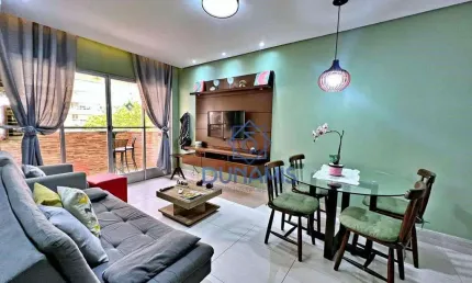 Apartamento à venda, 70 m² por r$ 540.000,00 - praia pitangueiras - guarujá/sp