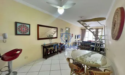 Cobertura à venda, 123 m² por R$ 750.000,00 - Praia Pitangueiras - Guarujá/SP