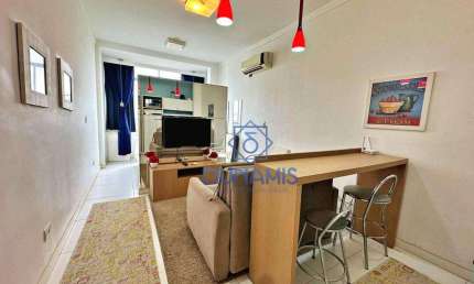 Apartamento à venda, 28 m² por R$ 350.000,00 - Centro - Guarujá/SP