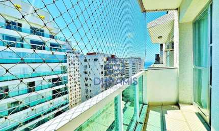 ****OPORTUNIDADE - APARTAMENTO CONSERVADO COM VISTA MAR A UMA QUADRA DA PRAIA ****