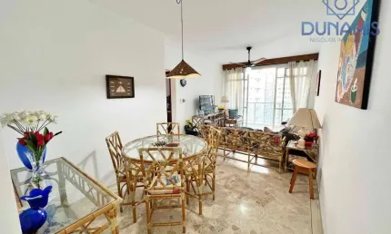 Apartamento à venda, 95 m² por r$ 585.000,00 - praia das pitangueiras - guarujá/sp