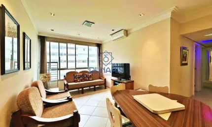 Excelente apartamento à venda na praia das pitangueiras - meia quadra do mar