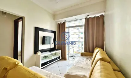 Apartamento à venda na praia das pitangueiras - região central - 01 quadra do mar - reformado