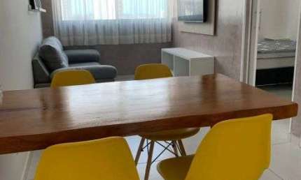 Aluguel Lindo Apt 1Qto Mobiliado Projetado e Equipado, Andar Alto, 1 Vaga Localiz Top nos Aflitos