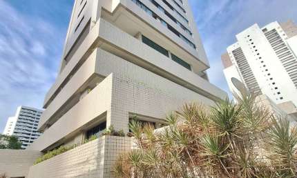 Aluguel Apt 36m² 1Qt Mobiliado, Nascente, Andar Alto, Localiz no Coração de Boa Viagem