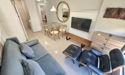 Aluguel Lindo Apt 44m²2Qts Td Mobiliado e Projetado, Lazer Compl, Academia, Localiz na Zona Norte