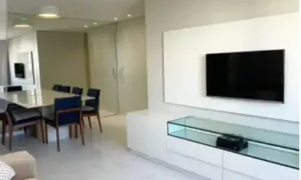 Lindo apto, mobiliado,81m2, 3qts, 2 suítes, lazer comp, ótima localização.