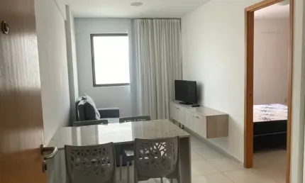 Lindo studio mobiliado 34m2 nas graças, lazer completo