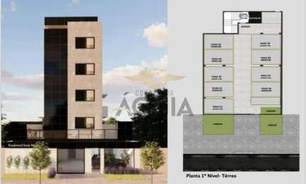 Apartamento com 4 quartos à venda na Rua Dorival Machado, 547, Santa Mônica, Belo Horizonte por R$ 619.000