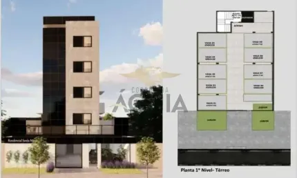 Apartamento com 2 quartos à venda na Rua Dorival Machado, 547, Santa Mônica, Belo Horizonte por R$ 619.000