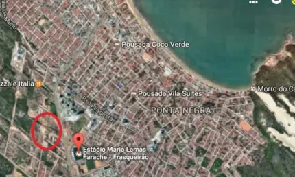Terreno para vender em Ponta Negra, 200 mts da rota do Sol, excelente localização.