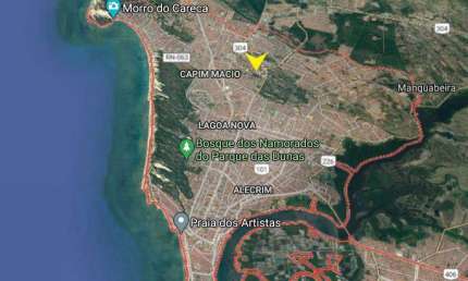 Terreno a venda no Loteamento San Vale / Candelária com área de 925 m².