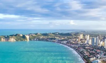 Excelente lote a venda na orla de ponta negra. linda vista do mar. local comercial.