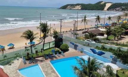 Beira mar, no Ponta Negra Beach, é o ideal para suas férias.