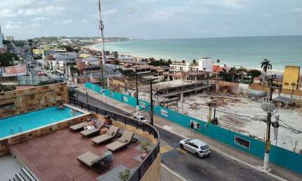 Venda de apartamento frente/mar, linda vista, quarto+suíte, na praia de Ponta Negra, Natal/RN