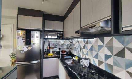 Apartamento no Residencial Vila Das Acácias com 2 dormitórios à venda, 45 m² por R$ 180.000 - Jardim Maria Luiza - Londrina/PR
