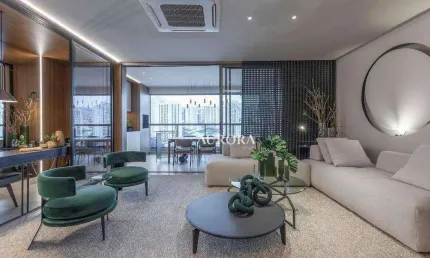 Apartamento com 3 dormitórios à venda, 127 m² por r$ 1.420.000,00 - gleba palhano - londrina/pr
