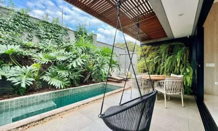Casa terrea no Condomínio Alphaville 2, com 3 Suítes à venda, 192 m² por R$ 2.695.000 - Gleba Fazenda Palhano - Londrina/PR