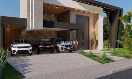Casa nova no Condomínio Villaggio do Engenho com 377 m²,  à venda por R$ 4.350.000 - Cambé/Paraná