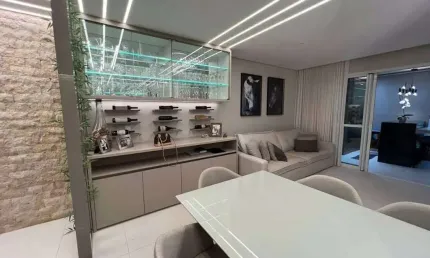 Apartamento com 2 dormitórios à venda, 100 m² por r$ 1.240.000,00 - gleba palhano - londrina/pr