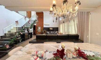 Sobrado no Condomínio Royal Park com 4 dormitórios à venda, 433 m² por R$ 6.350.000 - Esperança - Londrina/PR