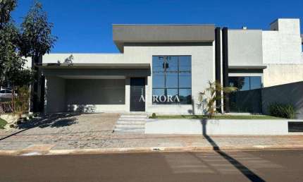 Casa no Condomínio Morada das Flore com 3 dormitórios à venda, 162 m² por R$ 1.050.000 - Loteamento Morada das Flores - Cambé/PR