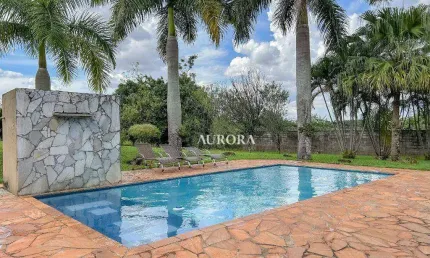 Chácara no condomínio Estância Cabral  com 3 dormitórios à venda, 1700 m² por R$ 1.425.000 - Condomínio Estancia Cabral - Cambé/PR