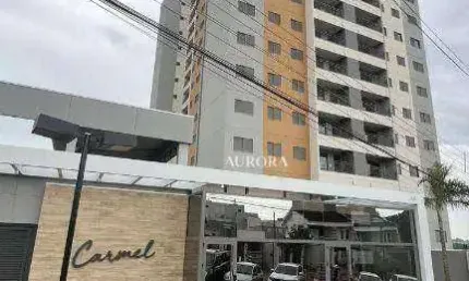 Apartamento no edifício carmel  com 3 dormitórios à venda, 64 m² por r$ 470.000 - gleba palhano - londrina/pr