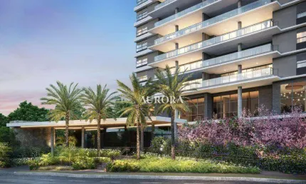 Apartamento no edifício aura com 3 suítes à venda, 195 m² por r$ 2.290.000 - gleba fazenda palhano - londrina/pr