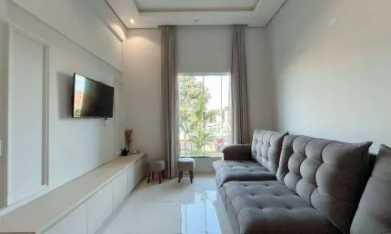 Casa com 3 dormitórios à venda, 144 m² por r$ 1.250.000,01 - condomínio parque tauá - araçari - londrina/pr