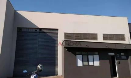 Barracão para alugar, 344 m² por R$ 4.970,00/mês - Indústrias Leves - Londrina/PR