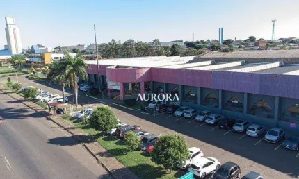 Imóvel comercial  com área construída de 6.817m², contando com mais de 100 vagas de estacionamento, para locação na avenida tiradentes em londrina
