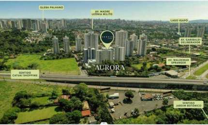 Apartamento no edifício sensia com 2 dormitórios à venda, 56 m² por r$ 510.000 - aurora - londrina/pr