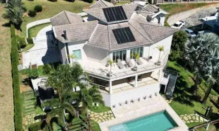 Casa em condomínio fechado com 4 quartos à venda na Avenida Jacarandá, 359, Condomínio Jardim das Palmeiras, Bragança Paulista