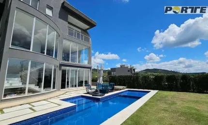 Casa com 4 suítes à venda, 398 m² por R$ 3.600.000 - Condomínio Residencial Campos do Conde - Bragança Paulista/SP