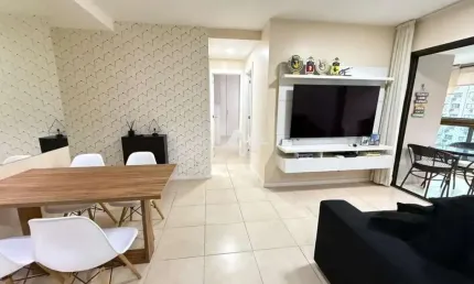 Maravilhoso apartamento de 2 quartos no condomínio Ocean Pontal Residence