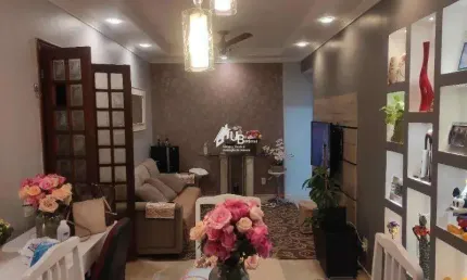 Excelente apartamento mobiliado , *porteira quase fechada* com  3 quartos e vaga no Riachuelo .