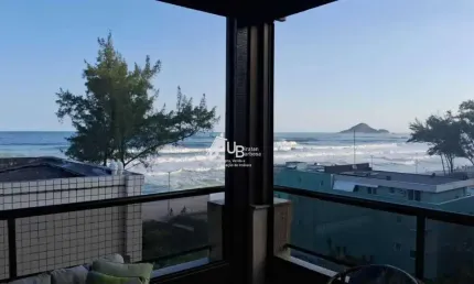 Cobertura triplex porteira fechada vista mar  e totalmente reformada