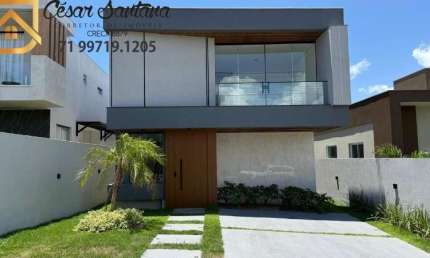Casa em condomínio fechado com 4 quartos à venda no Abrantes, Camaçari , 280 m2 por R$ 1.430.000