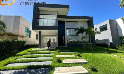 Casa em condomínio fechado com 4 quartos à venda no Abrantes, Camaçari , 600 m2 por R$ 2.490.000