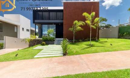 Casa em condomínio fechado com 4 quartos à venda no Abrantes, Camaçari , 506 m2 por R$ 3.100.000