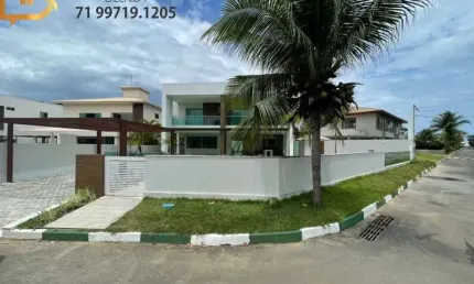Casa em condomínio fechado com 5 quartos à venda no guarajuba, camaçari , 750 m2 por r$ 3.500.000