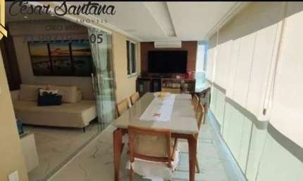 Apartamento PORTEIRA FECHADA 3/4  (01 suíte) varanda gourmet .Pituaçu