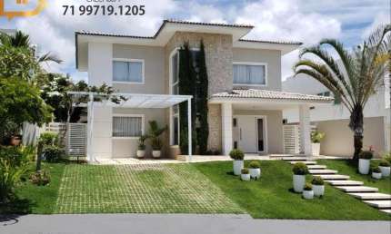 Casa em condomínio fechado com 4 quartos para alugar no Abrantes, Camaçari , 300 m2 por R$ 12.000